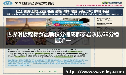 世界滑板锦标赛最新积分榜成都攀岩队以69分稳居第一